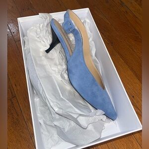 NWT & Other Stories powder blue slingback pumps size 9 or EU 39
